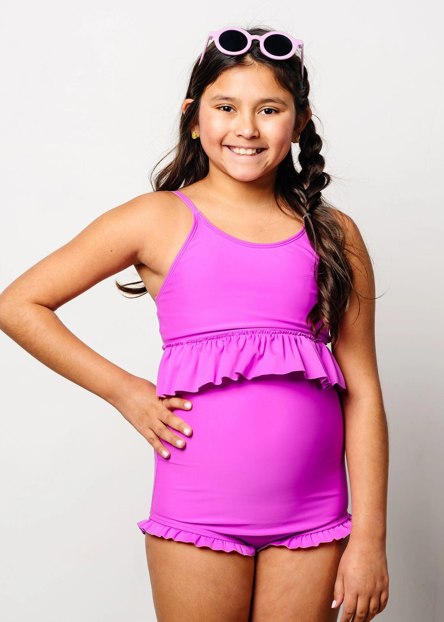 Brilliant Violet | Youth All Ruffled Up Bottoms