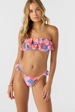 CABANA FLORAL DIAZ BANDEAU TOP classic women's swimwear, everyday swimwear for ladies