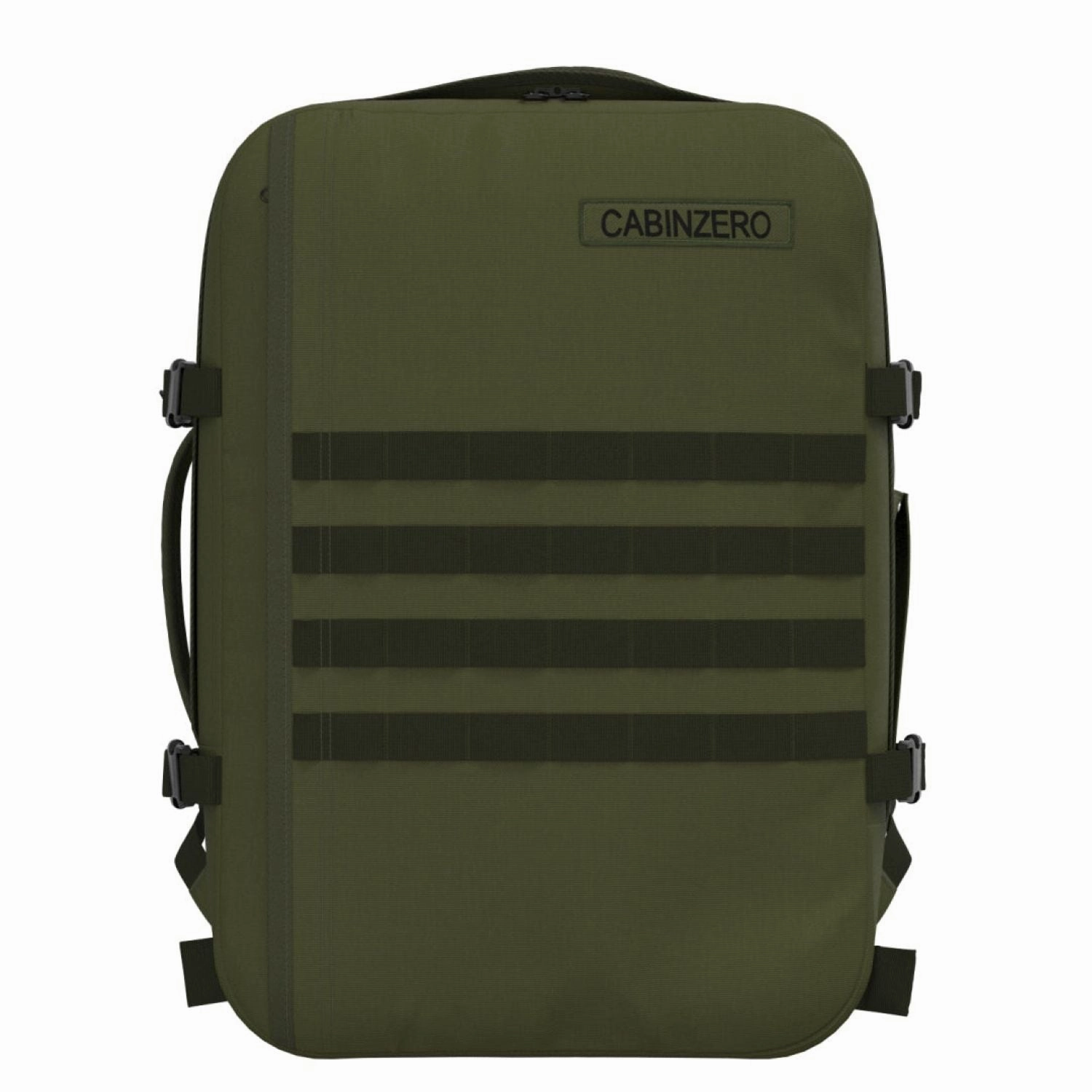 Cabinzero Military Cabin Bag With Luggage Trackers 44L Travel Messenger Bag