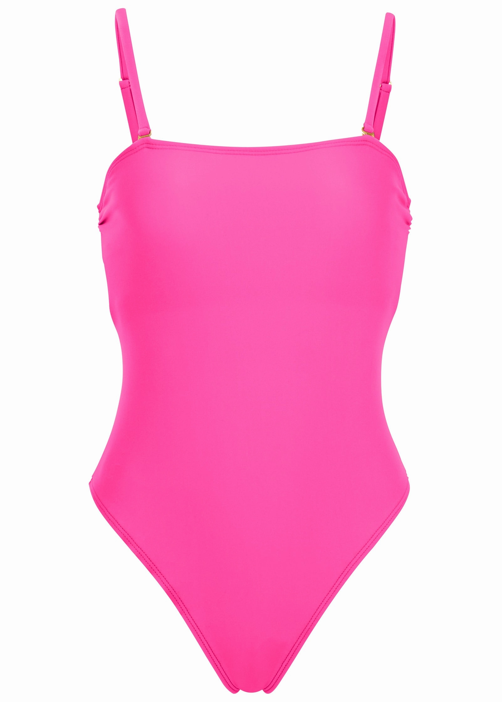 Cabo Bandeau One-Piece - Hot Pink