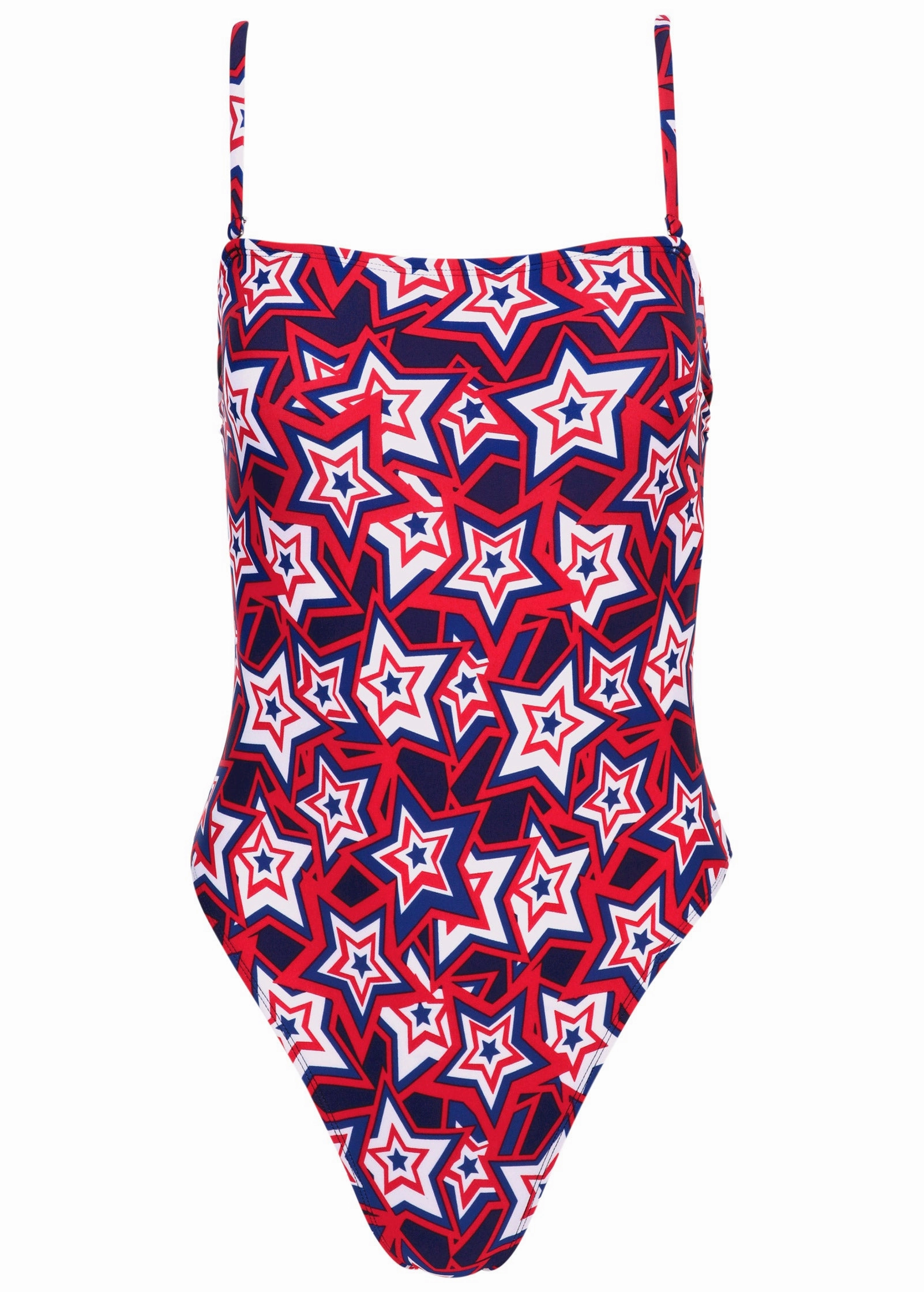 Cabo Bandeau One-Piece - Retro Star