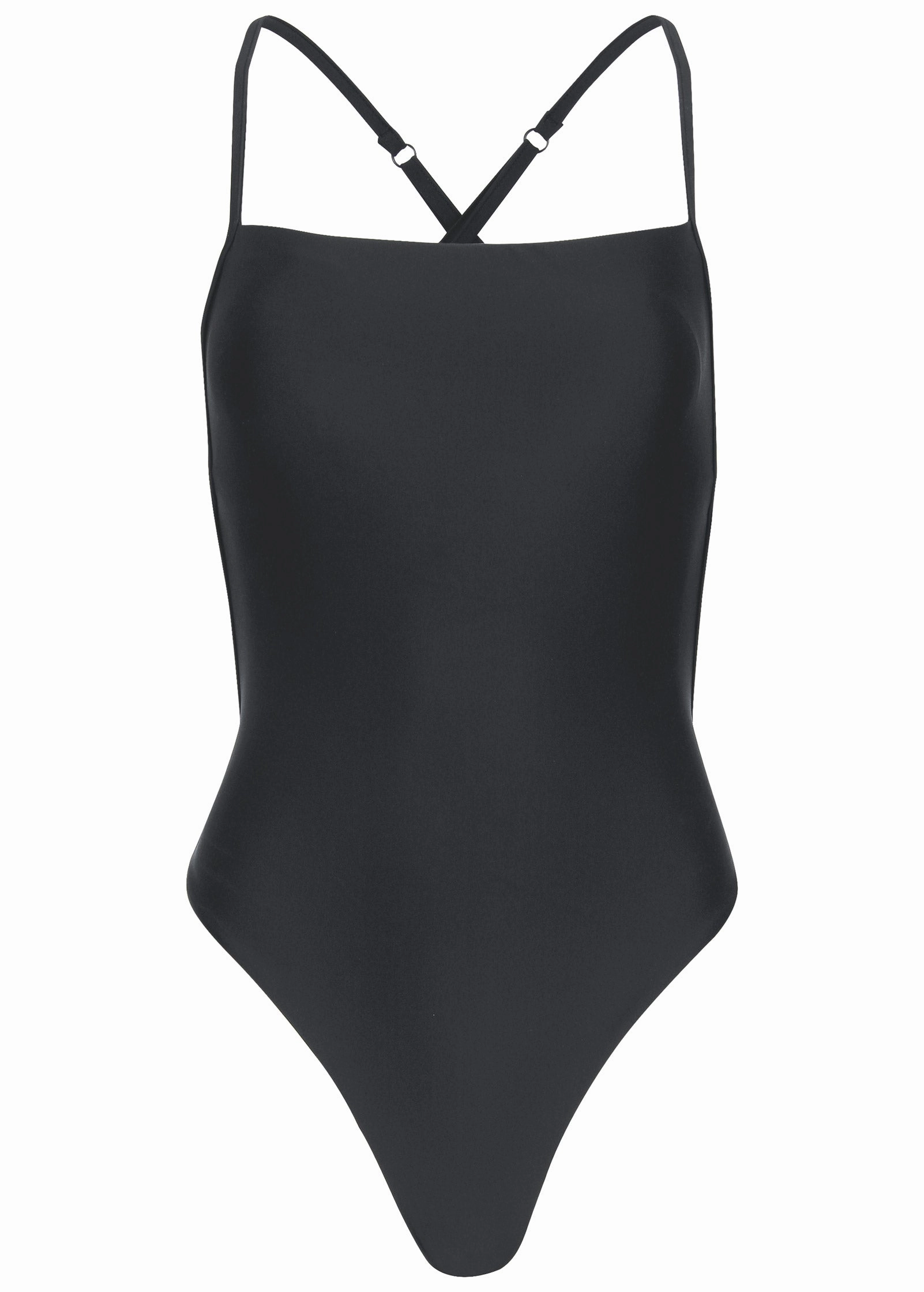 Capri Strappy One-Piece - Black