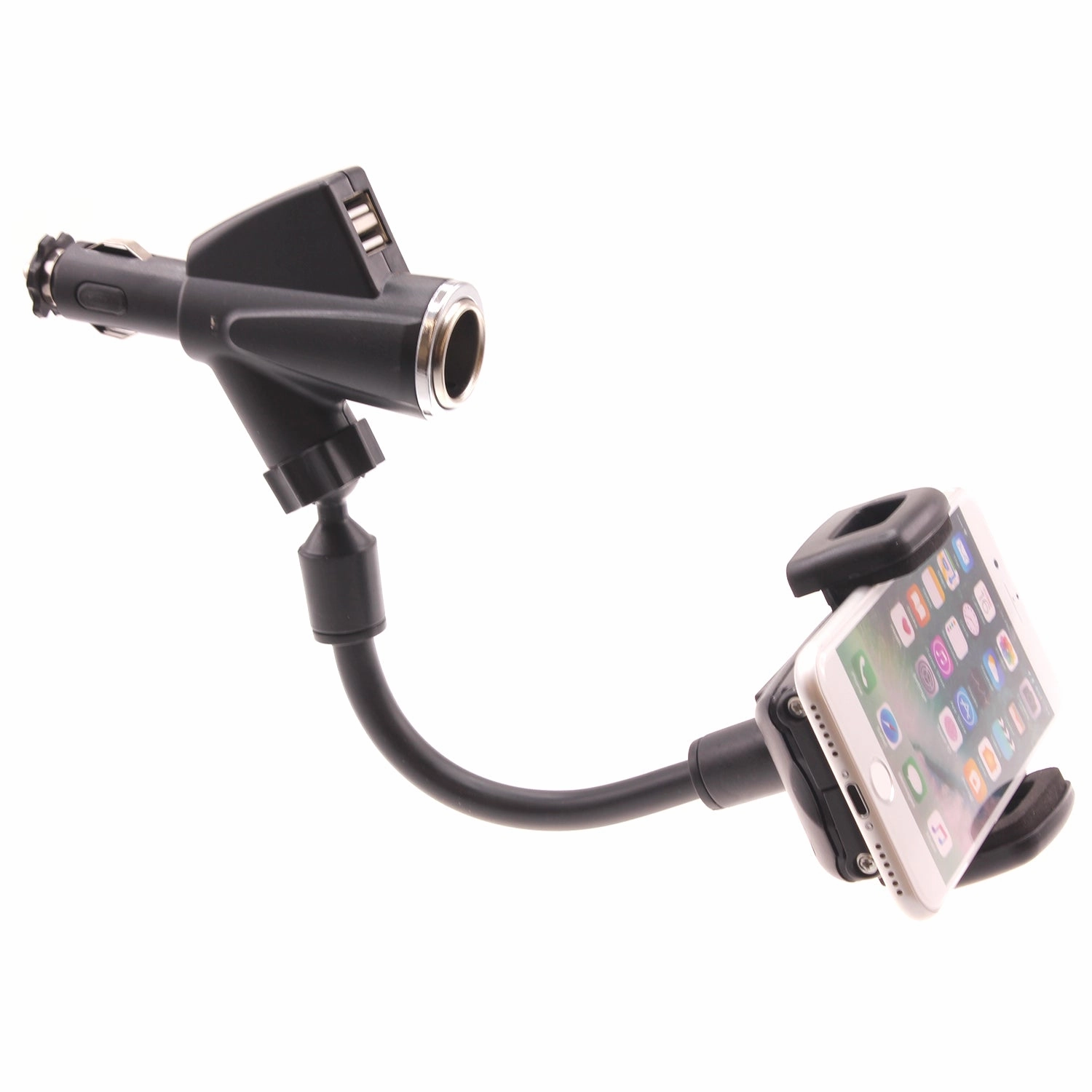 Flash Pick Today Car Mount, Usb Port Dc Socket Holder Charger - Awd69