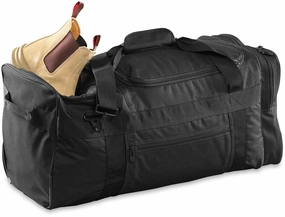 Caribee Brahma Kit Bag Black Compact Travel Organizer Rolling Carry-On Bag
