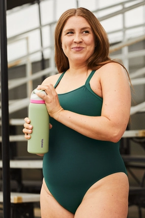 Caroline One Piece Swimsuit - Peacock inclusive swimwear styles, all season swimwear options