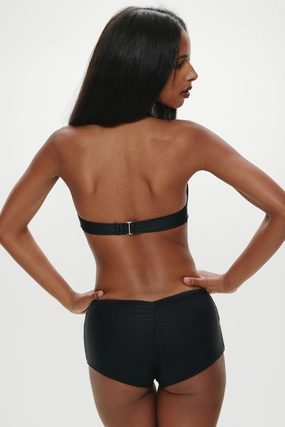 Caster Cheeky Boy Shorts - Midnight Serenade womens swim bottoms, high waist bikini bottoms
