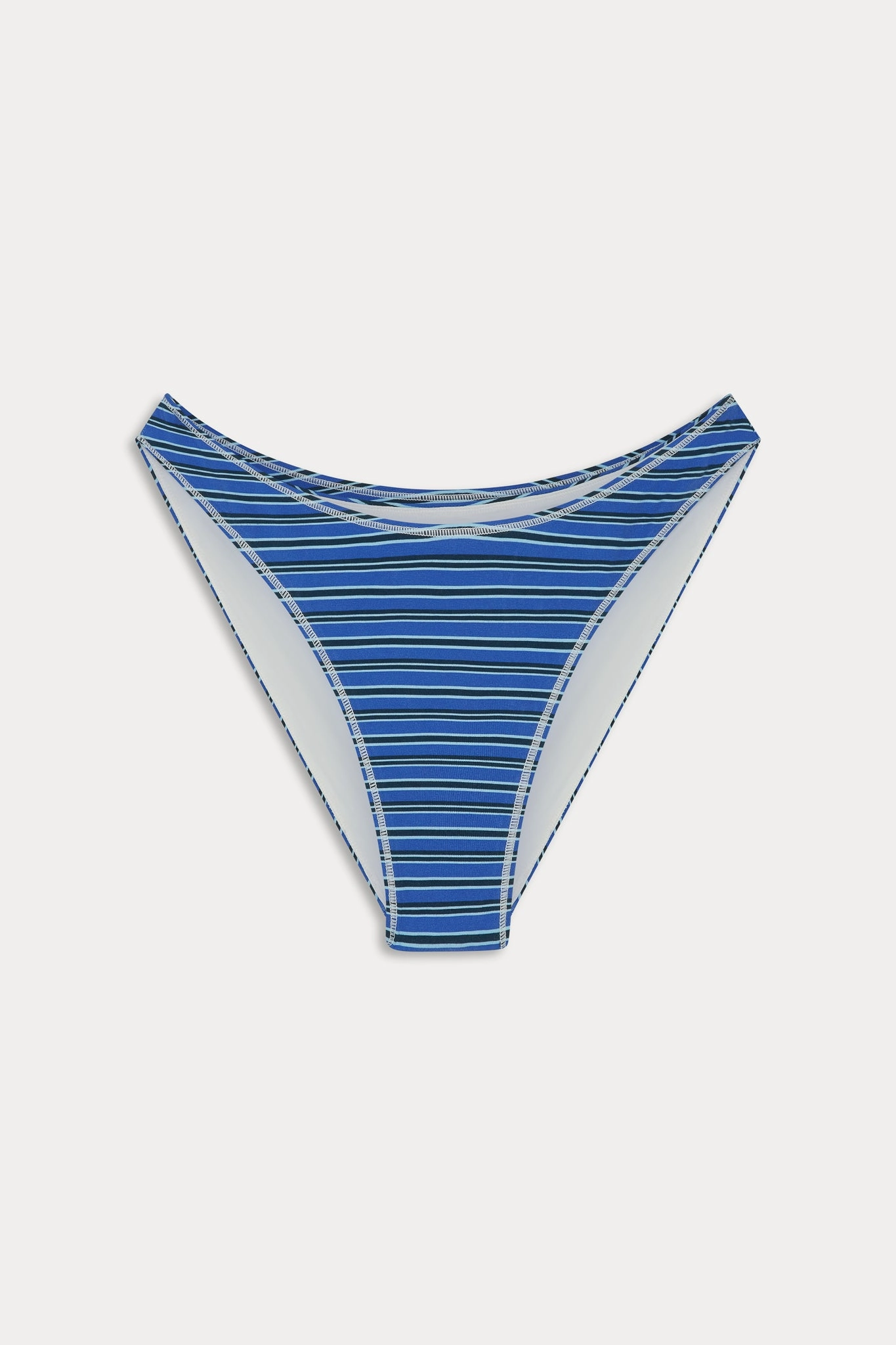 Catalina Full Coverage Bikini Bottom - Summer Stripe