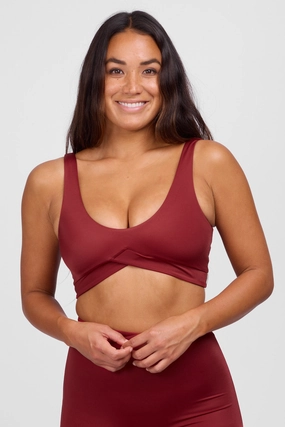 Cayla Bikini Top -  Garnet affordable swimwear for all, trendy swimwear for summer