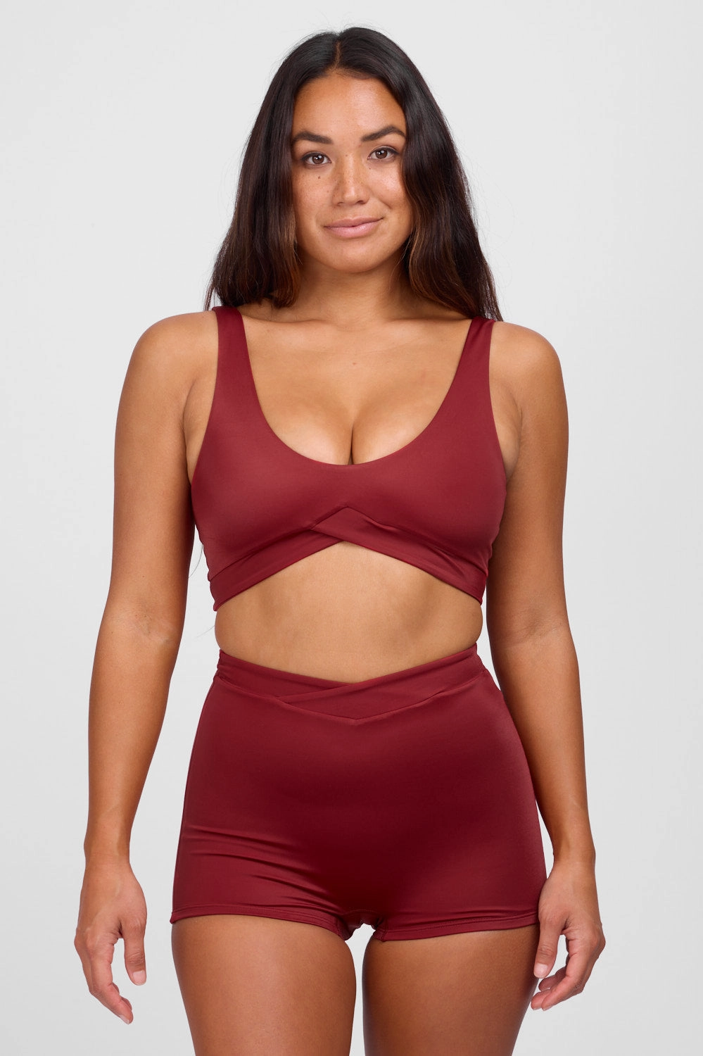 Chelsey Surf Short - Garnet