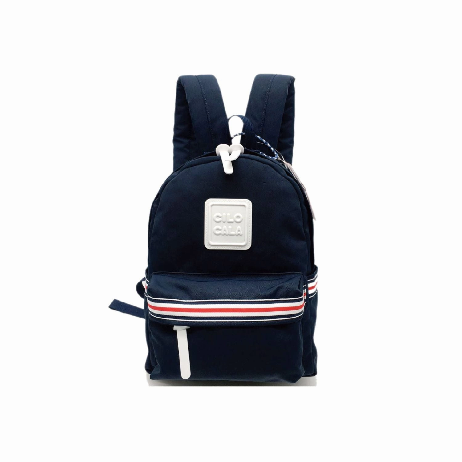 Cilocala Stripes Backpack Small Travel Document Bag