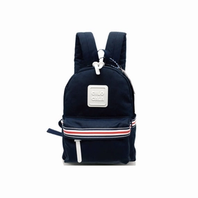 Cilocala Stripes Backpack Small Travel Document Bag