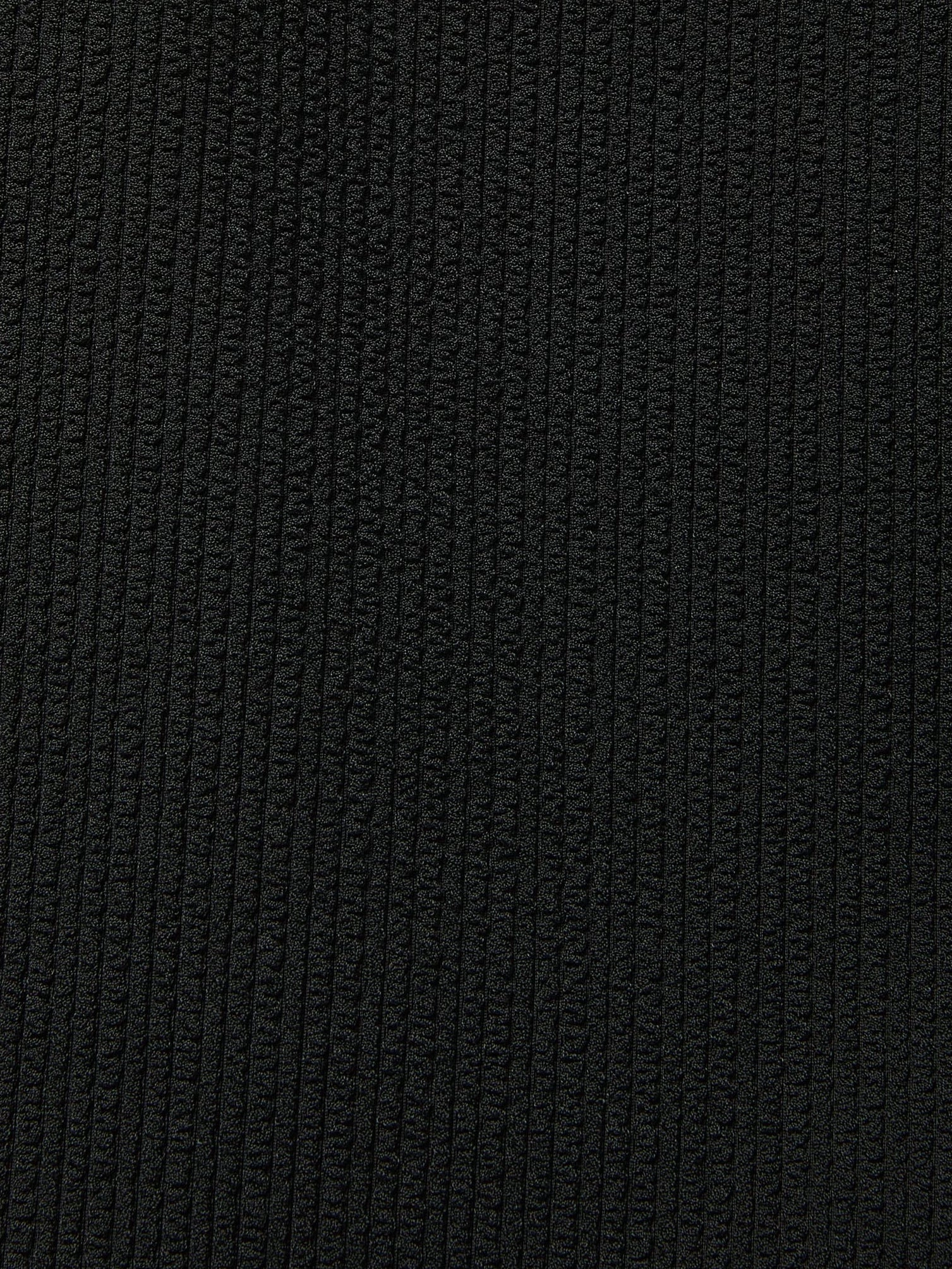 Cindy Top   Side Tie High Waist Bottom in Black Texture