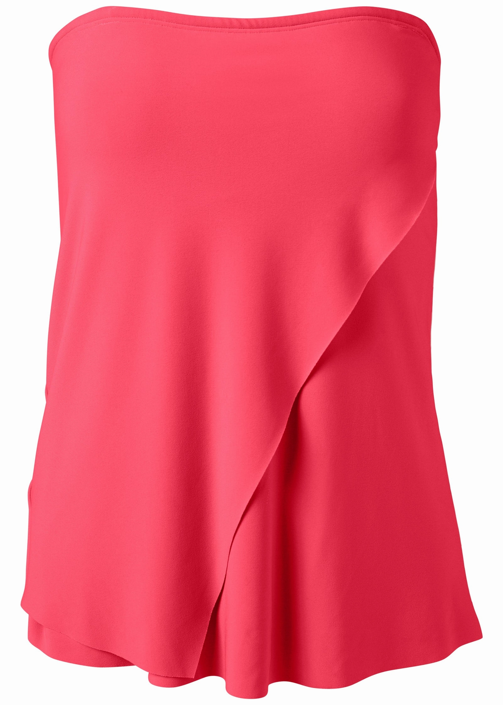 Classic Bandeau Tankini - Sunset Pink