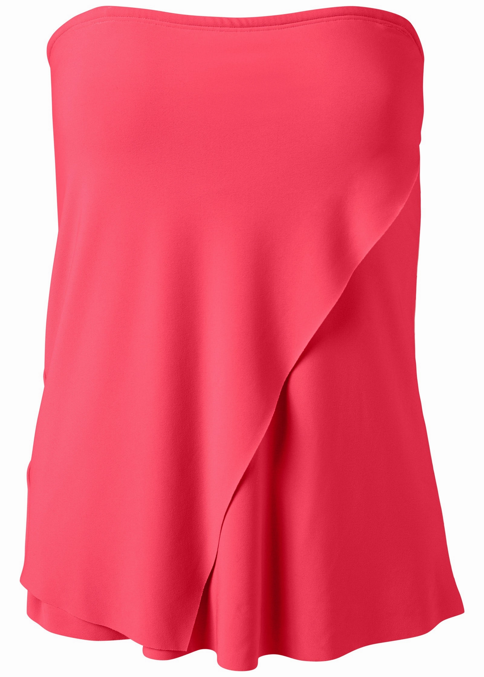 Classic Bandeau Tankini - Sunset Pink