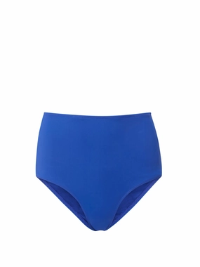 Classic High Waist Bottom Cobalt fashionable beach swimwear, modern womens bikinis