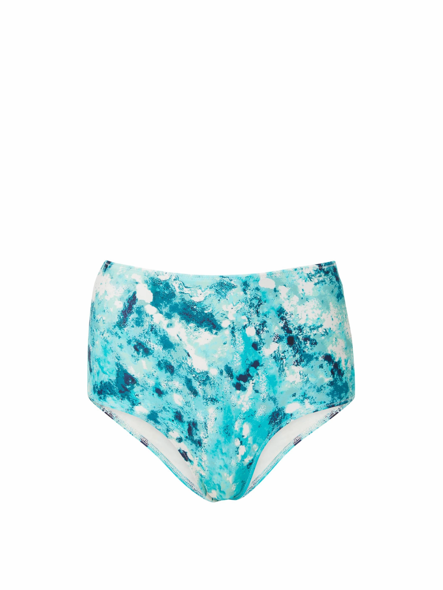 Classic High Waist Bottom Ocean View fashionable beach swimwear, modern womens bikinis