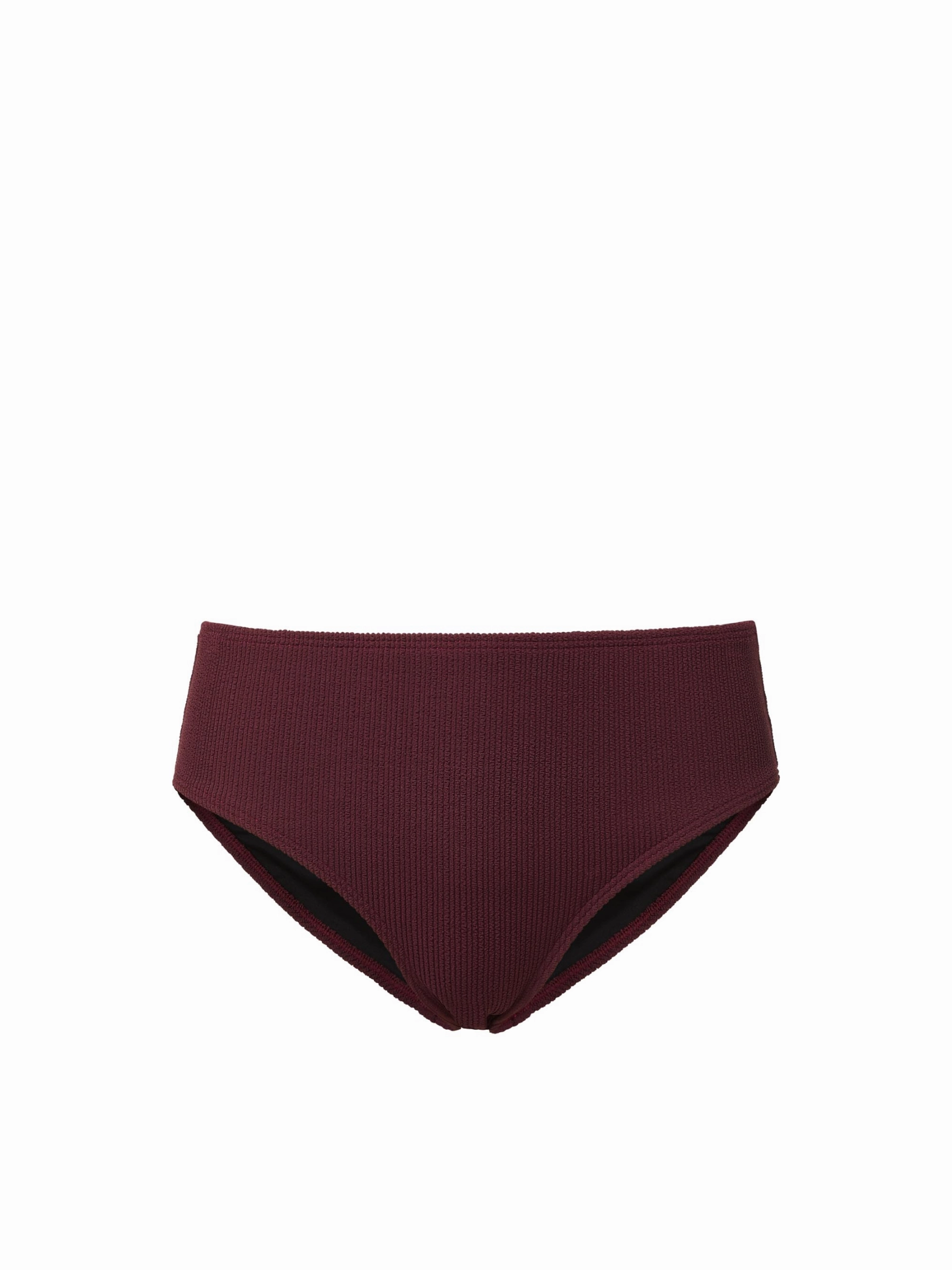 Classic Midrise Bottom Auburn Texture fashionable beach swimwear, modern womens bikinis
