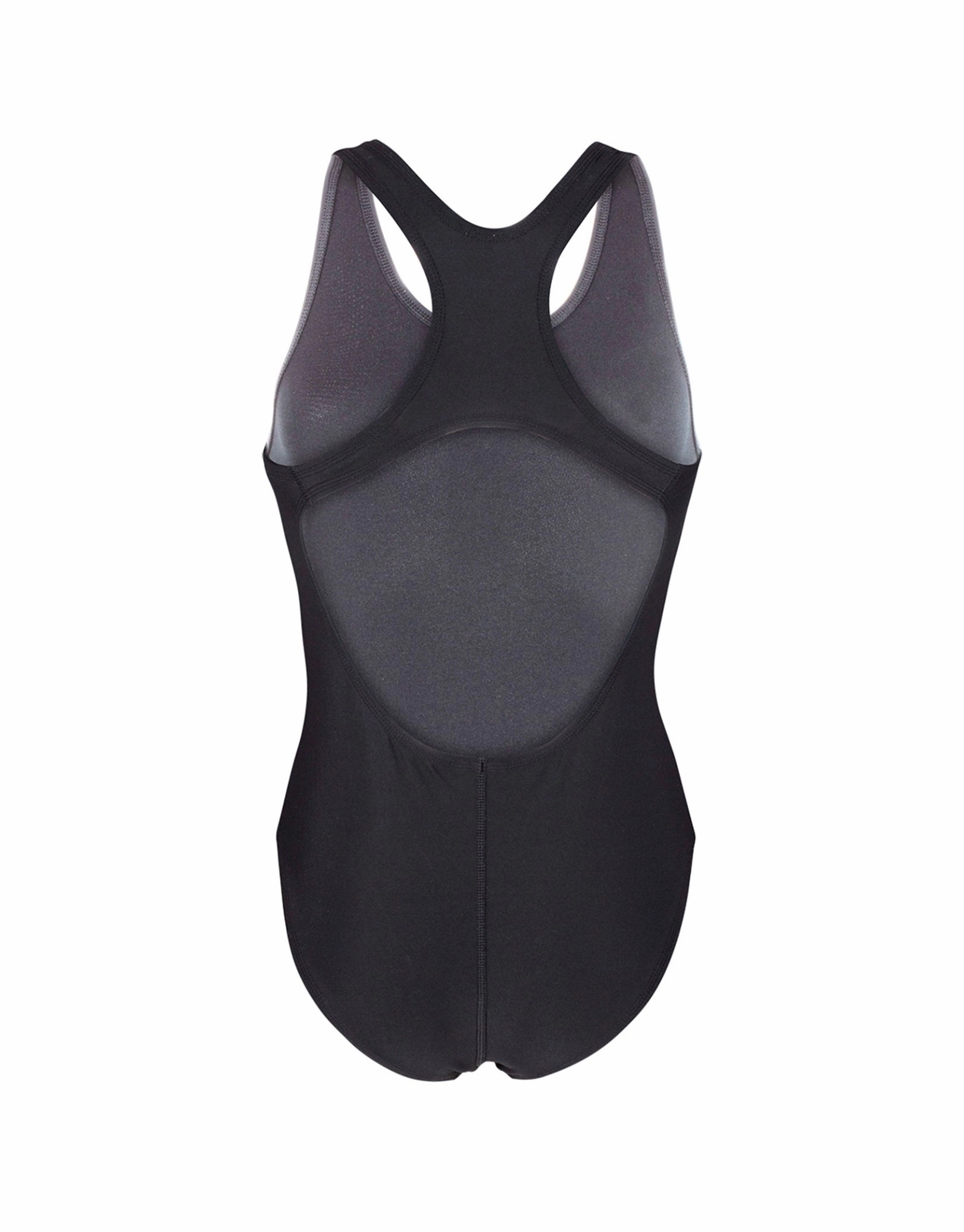 Classic Open Back Ladies Swimsuit - Black