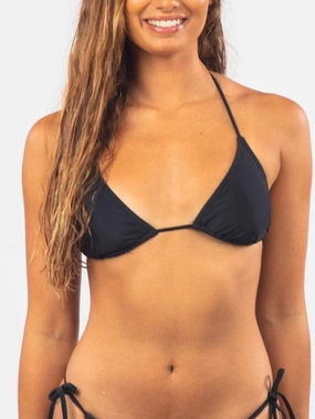 Classic Surf Sliding Triangle Bikini Top basic swimsuits for women, durable swimwear for ladies