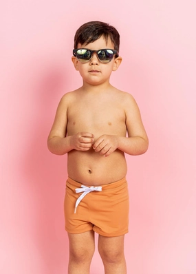 Clay | Mini Euro Shorts boys summer swimwear, boys rash guard swim sets