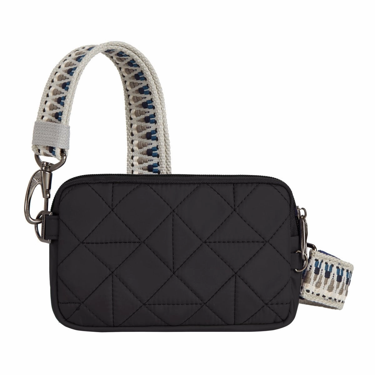 Travelon Anti-Theft Boho Phone Sling - Geo Black Anti-Theft Backpack