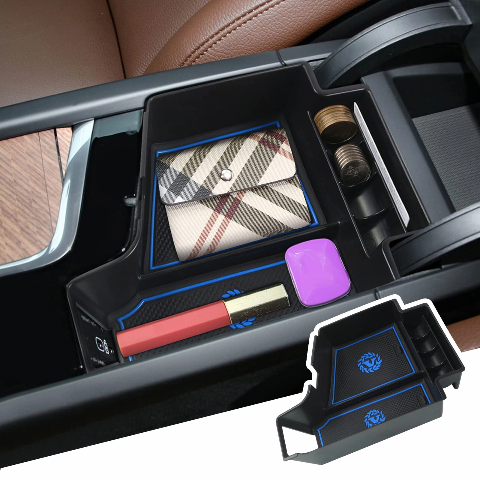 Shop Hot Picks Hot Pick Sale For Volvo Xc60 Xc90 S90 V90 Center Armrest Storage Tray 2023 