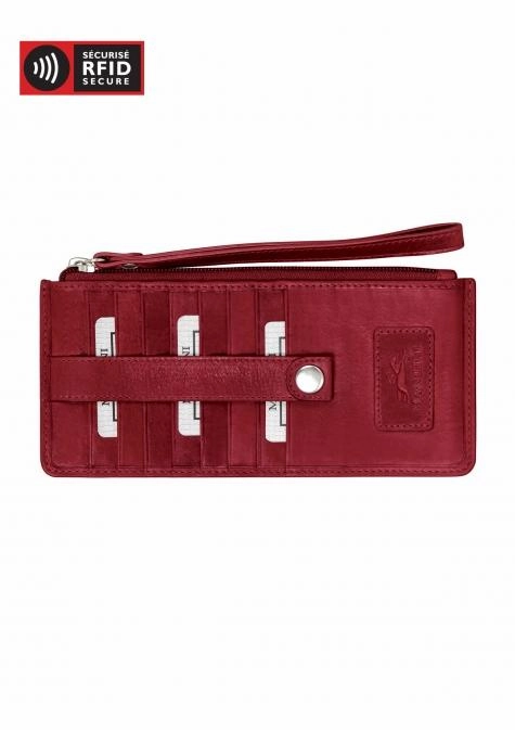 Travel RFID Organizer Travel Anti-Theft Belt Mancini Casablanca Collection Ladies  Wristlet (Rfid Secure)
