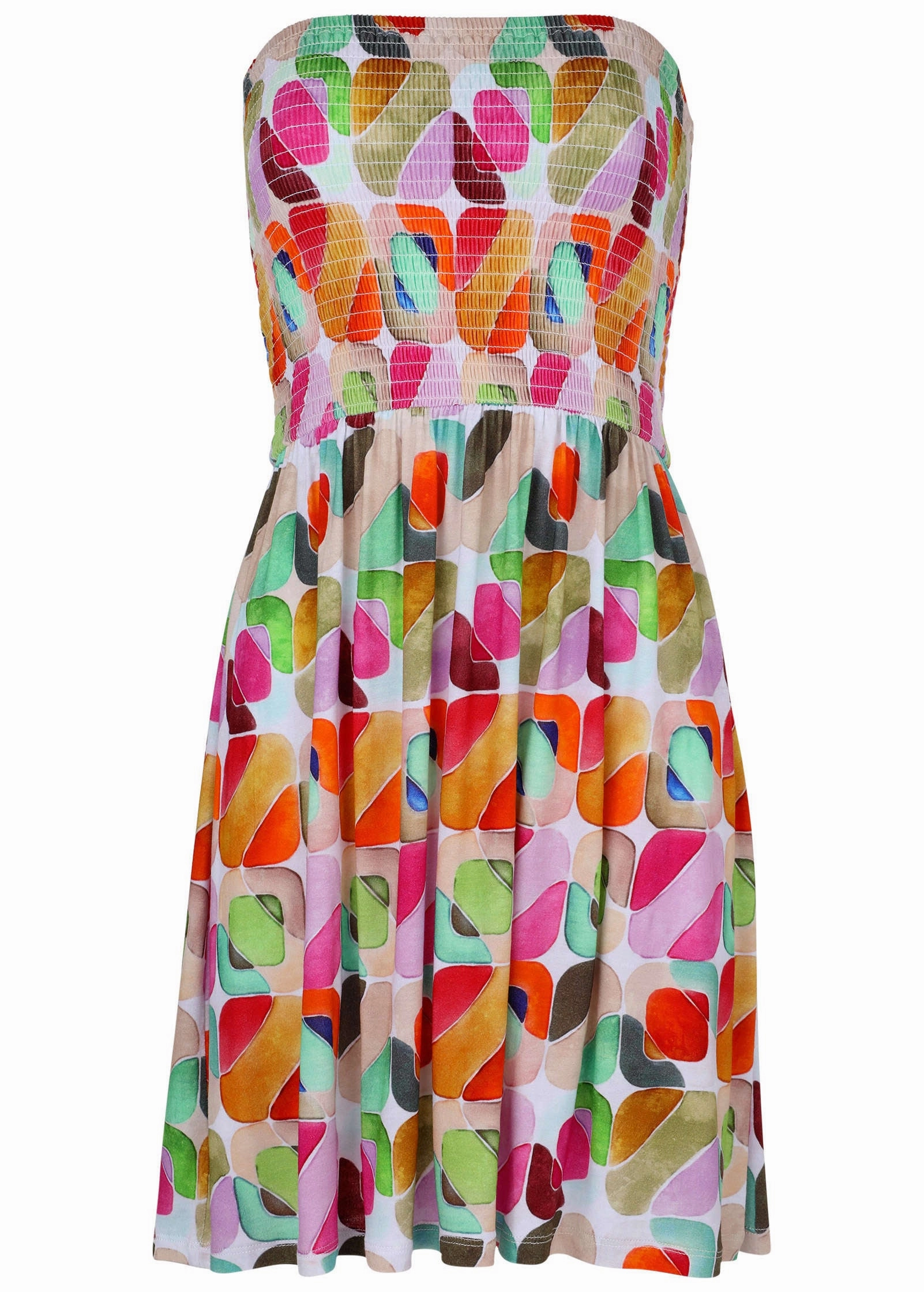 Convertible Cover-Up Dress - Watercolor Geo