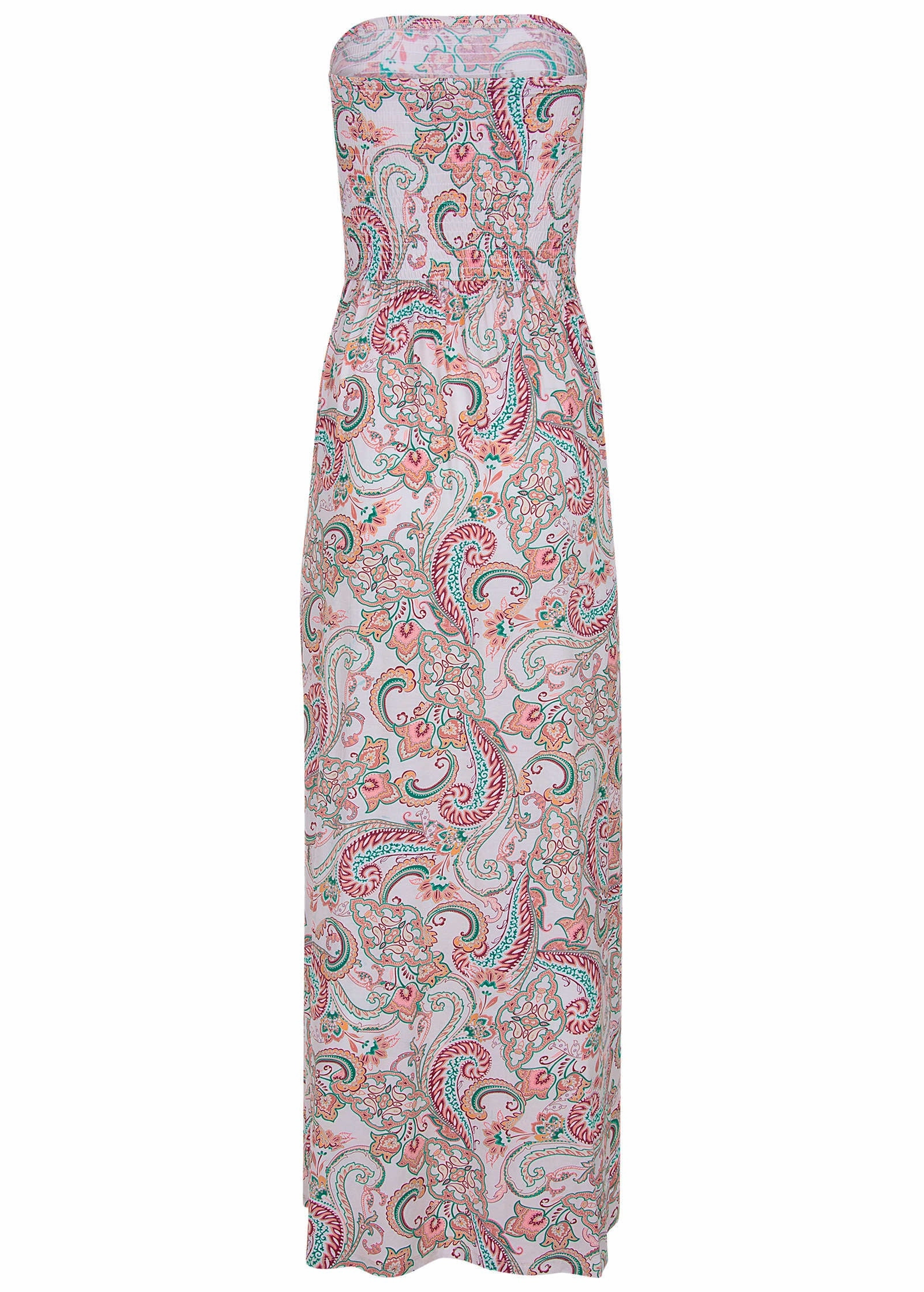 Convertible Maxi Dress - Lavender Paisley Swirl