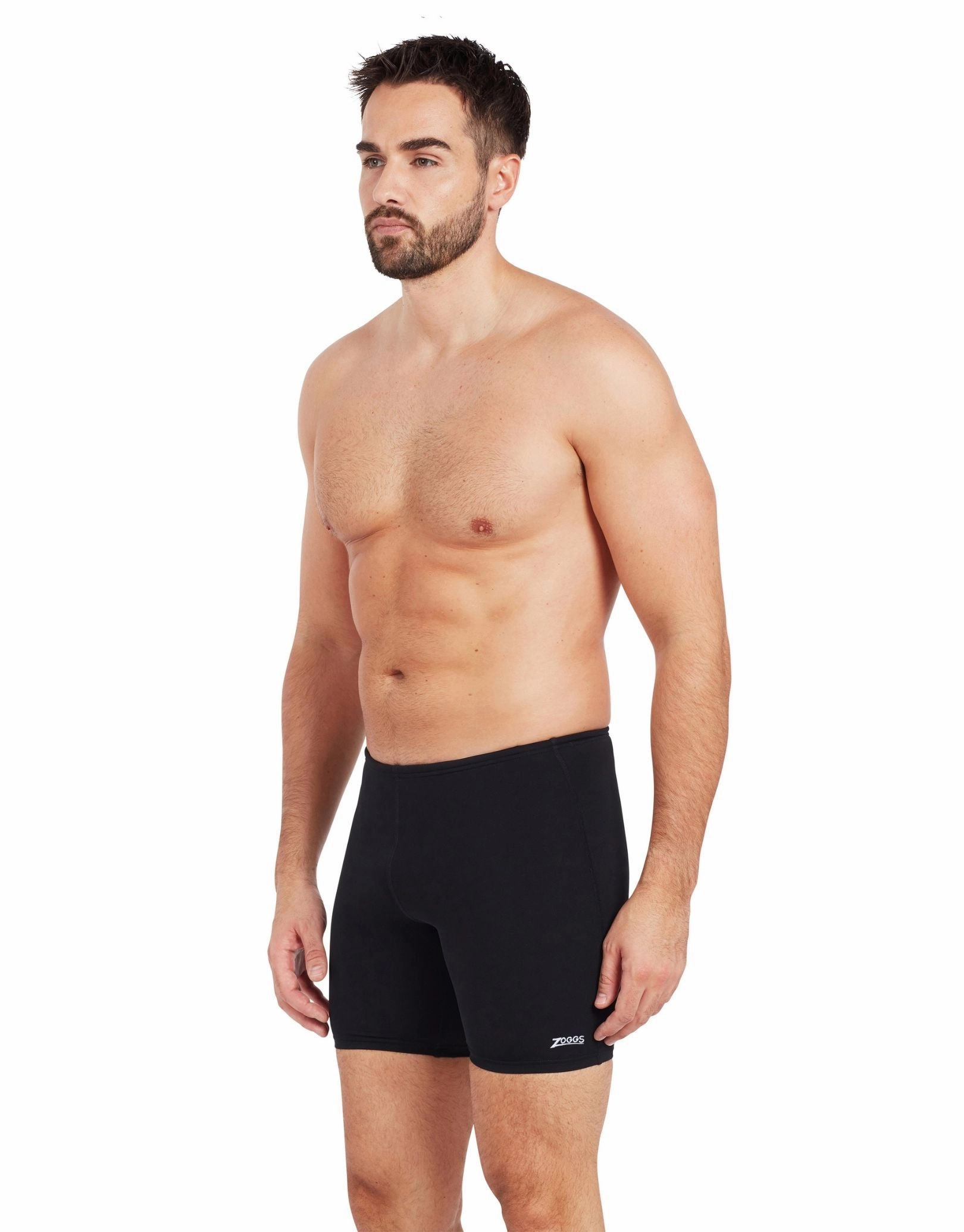 Cottesloe Mid Swim Jammer - Black
