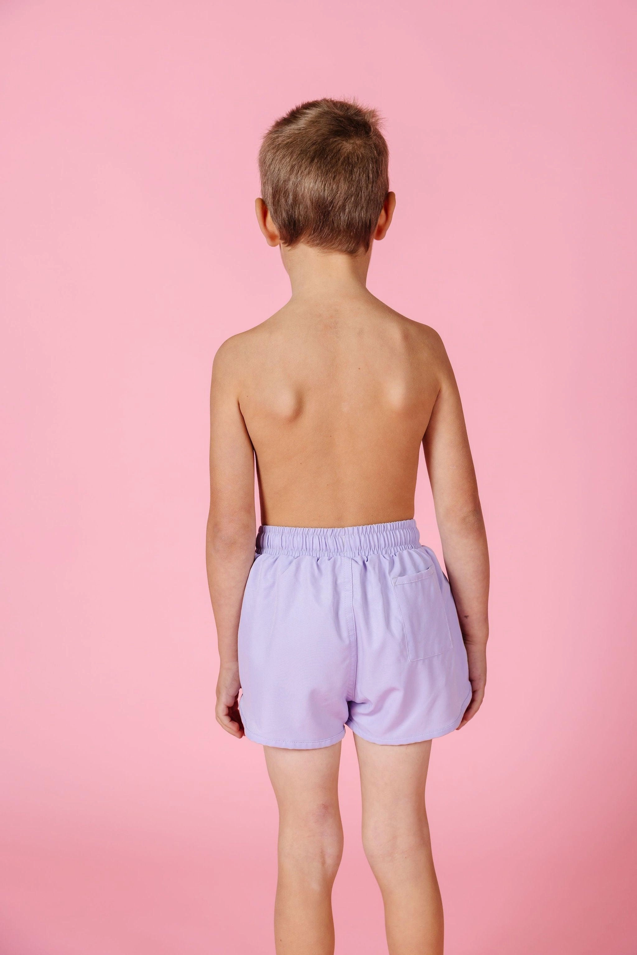 Cotton Purple | Mini Retro Shorties