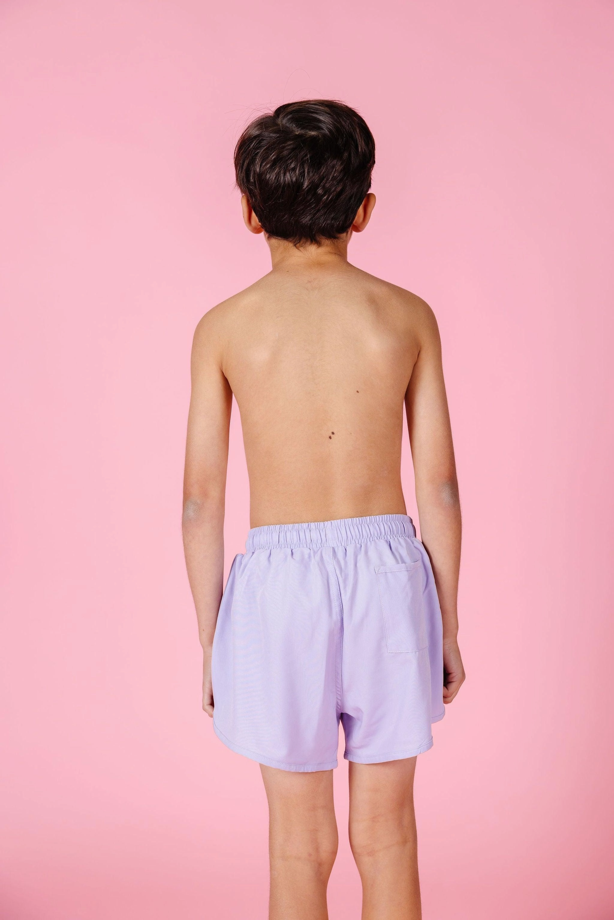 Cotton Purple | Youth Retro Shorties