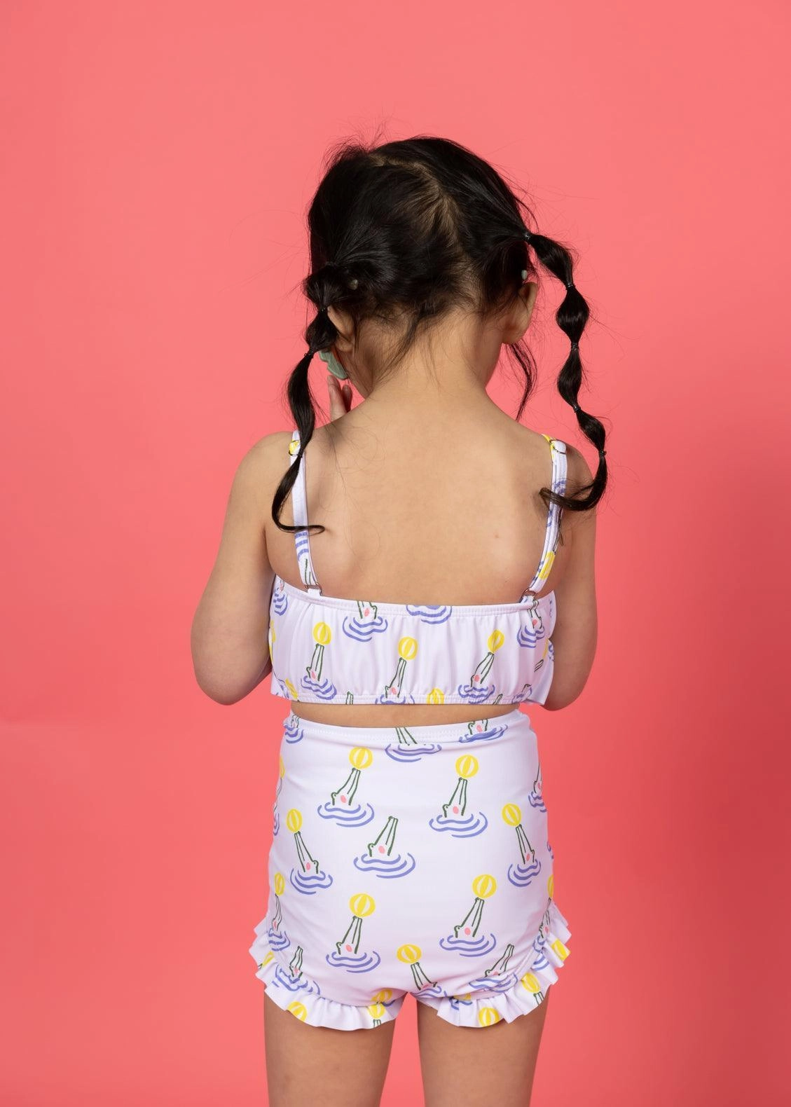 Croc | Mini Oversized Ruffle Top