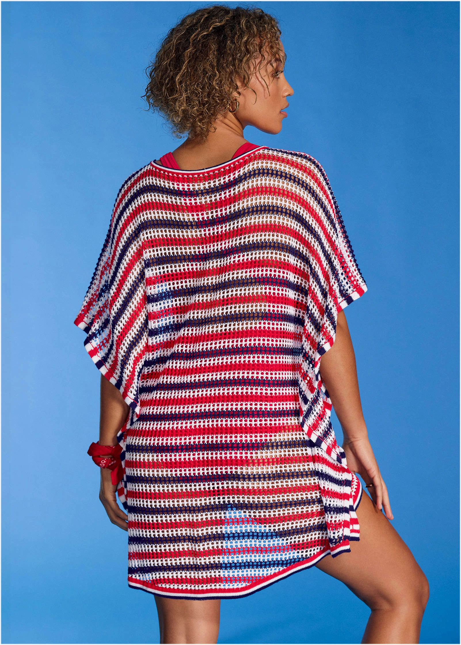 Crochet Cover-Up Dress - Americana