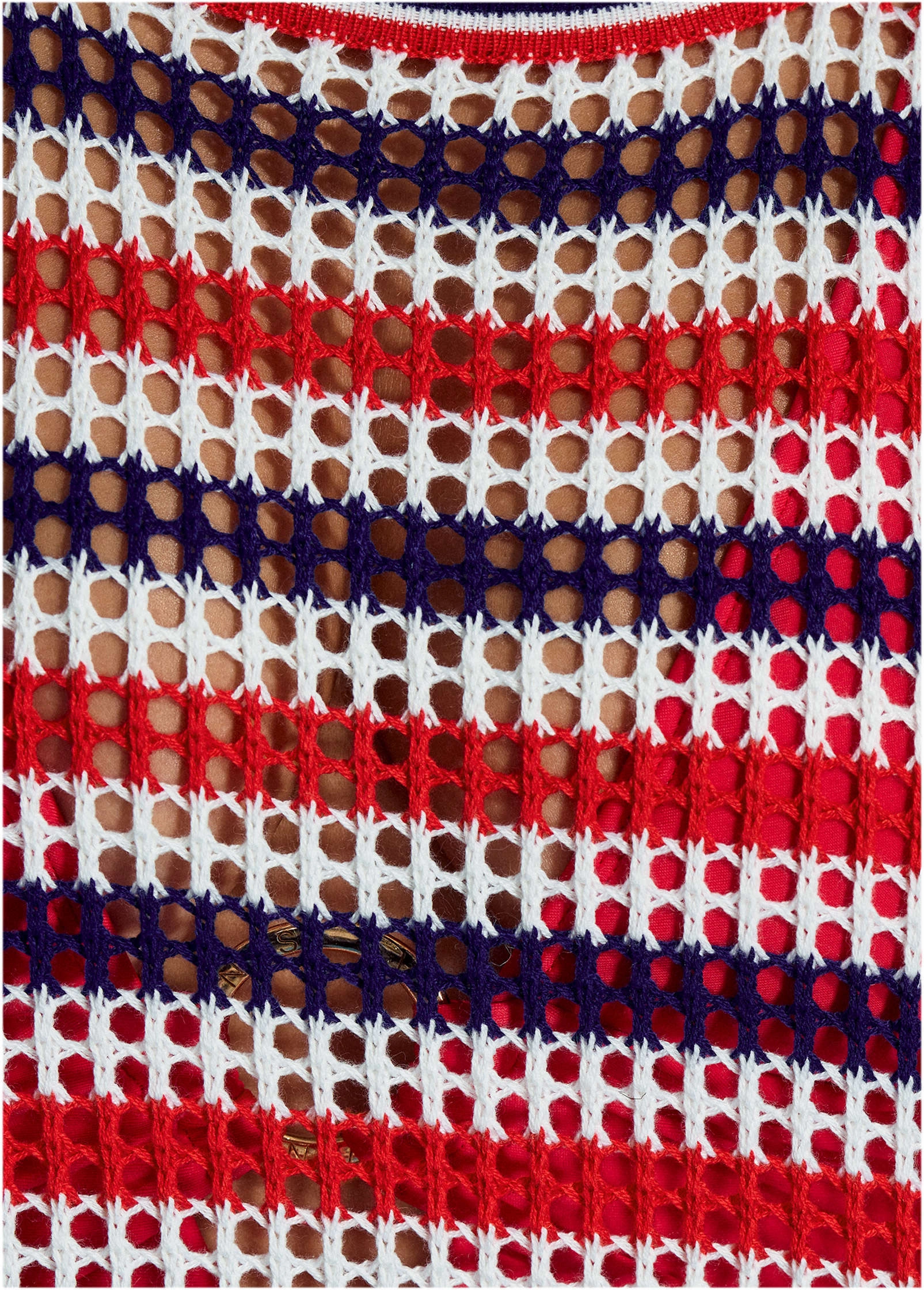 Crochet Cover-Up Dress - Americana