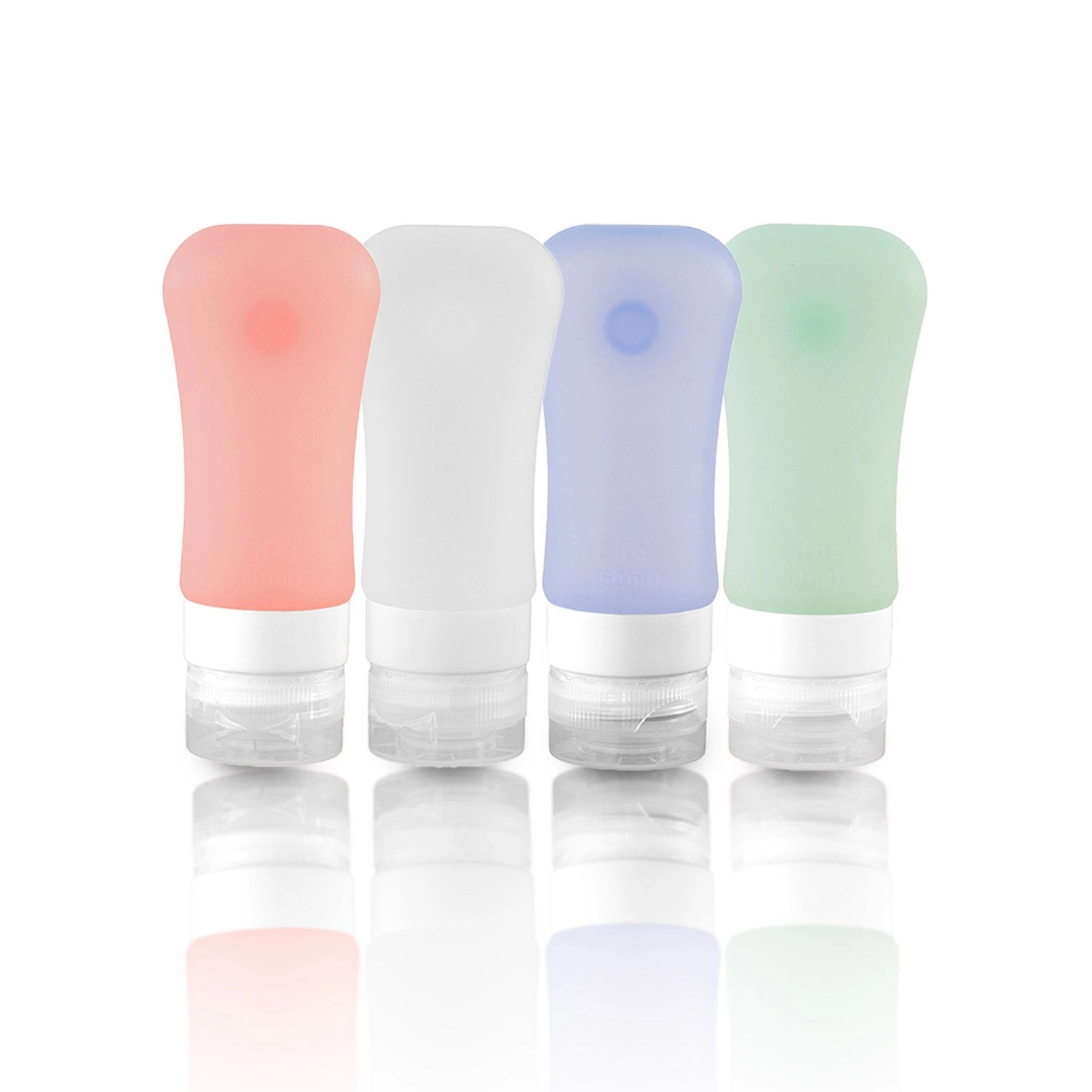 Crossing Silicone Leak Proof Tsa Approved Travel Size Bottles 90Ml (4 Pack) Special Savings Today Limited Time Discount