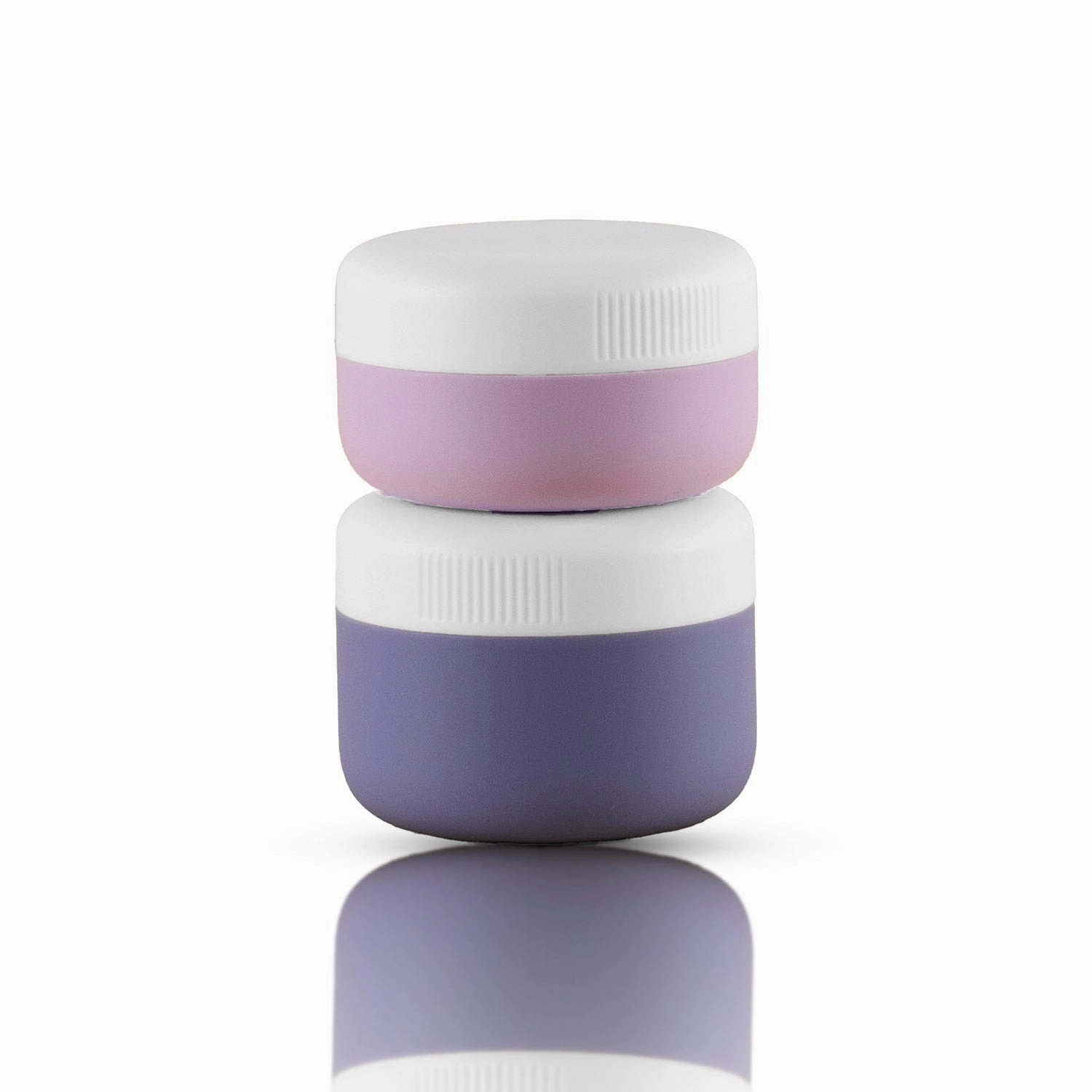 Flash Sale Alert Crossing Silicone Leak Proof Tsa Approved Travel Size Cream Jar 30/40 Ml (2 Pack)