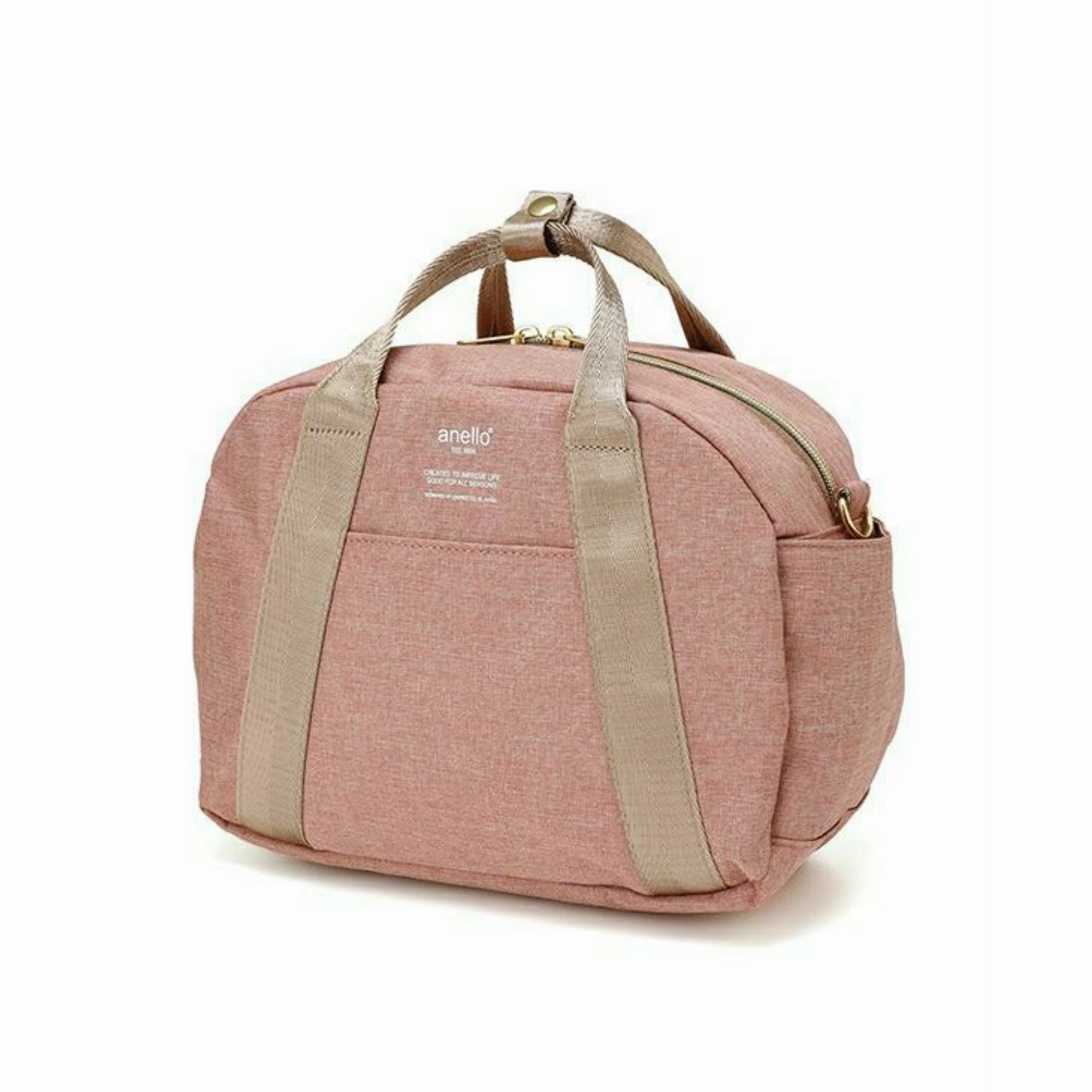 Anello Chubby Mini Shoulder Bag Rolling Carry-On Bag Weekend Getaway Bag
