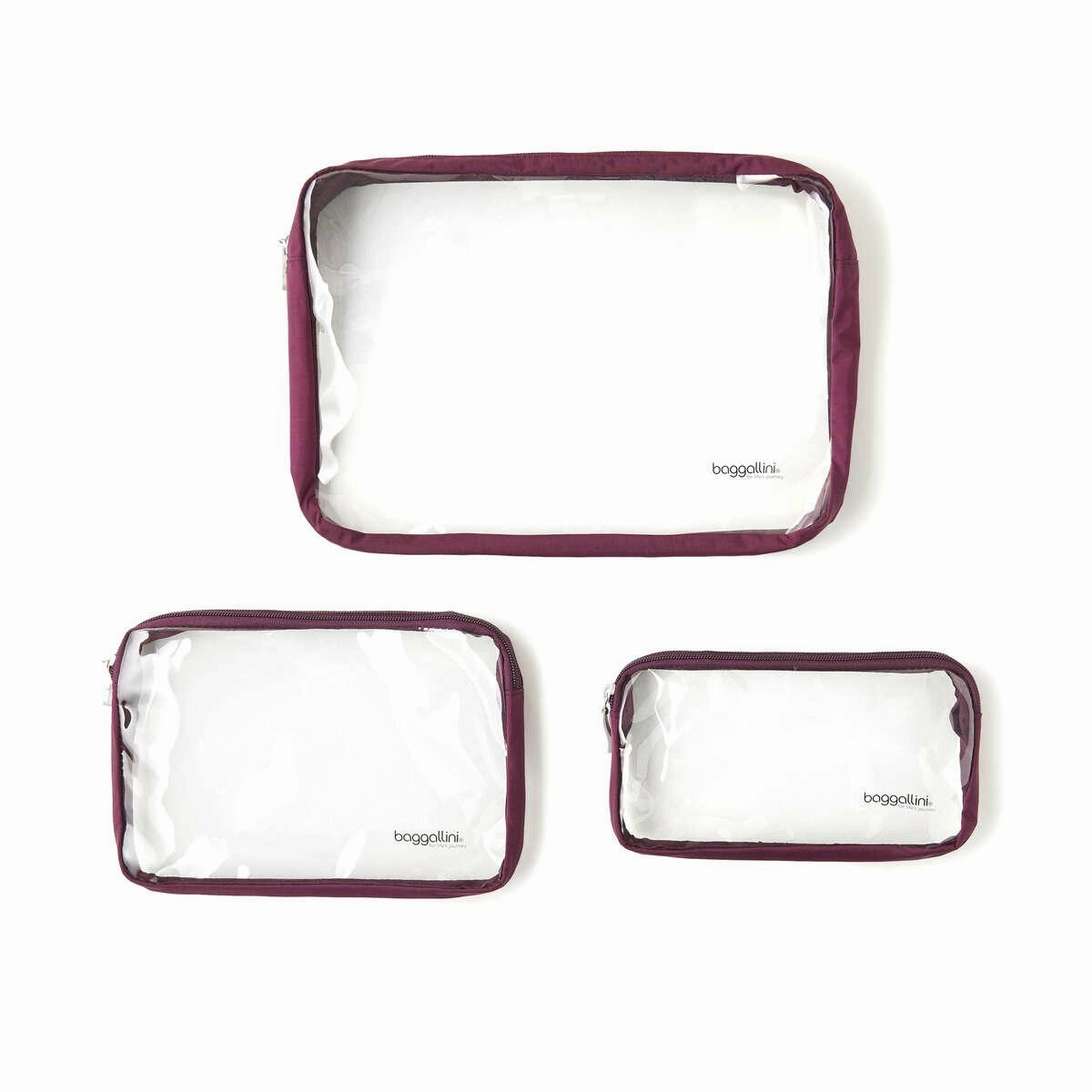 Baggallini Travel Clear Travel Pouches Travel Comfort Bag Compact Duffel Bag