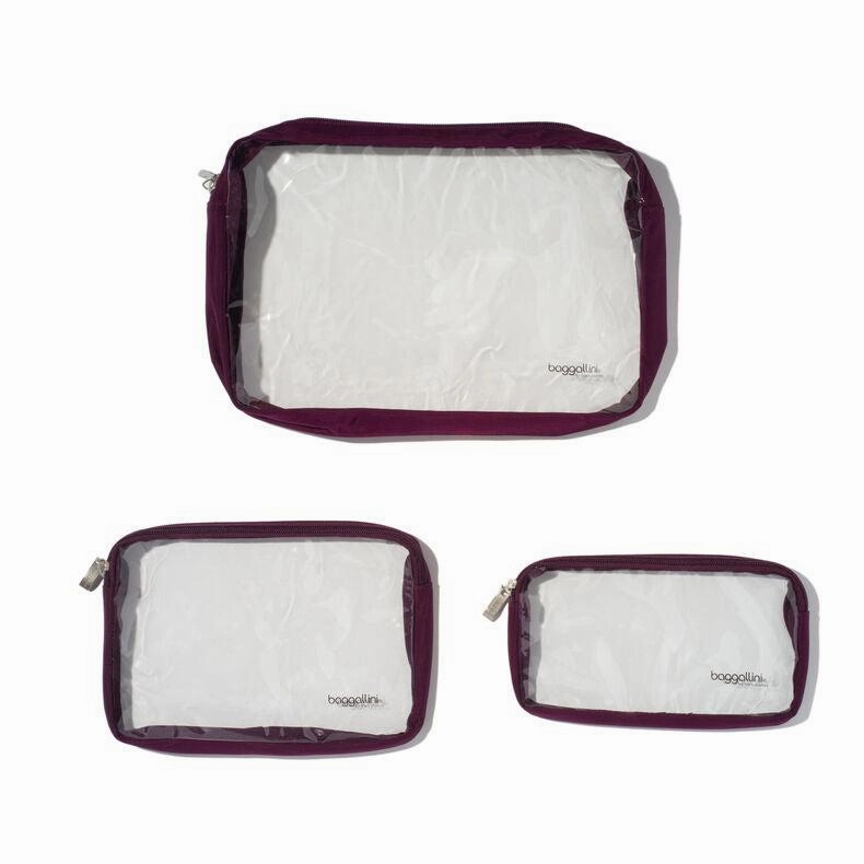 Baggallini Travel Clear Travel Pouches Travel Carry Bag