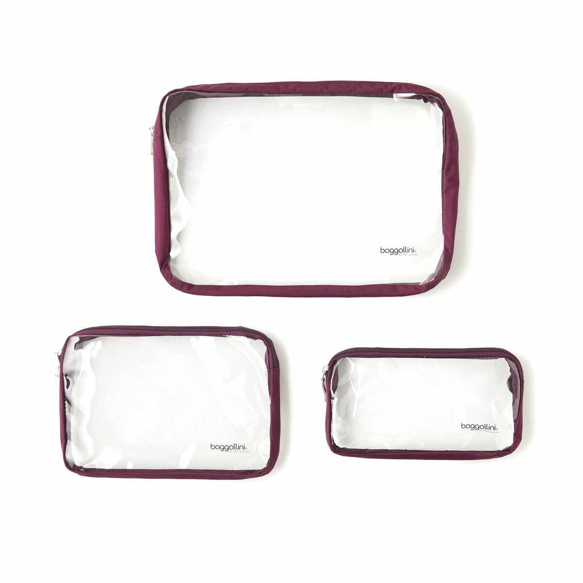 Compact Duffel Bag Baggallini Travel Clear Travel Pouches