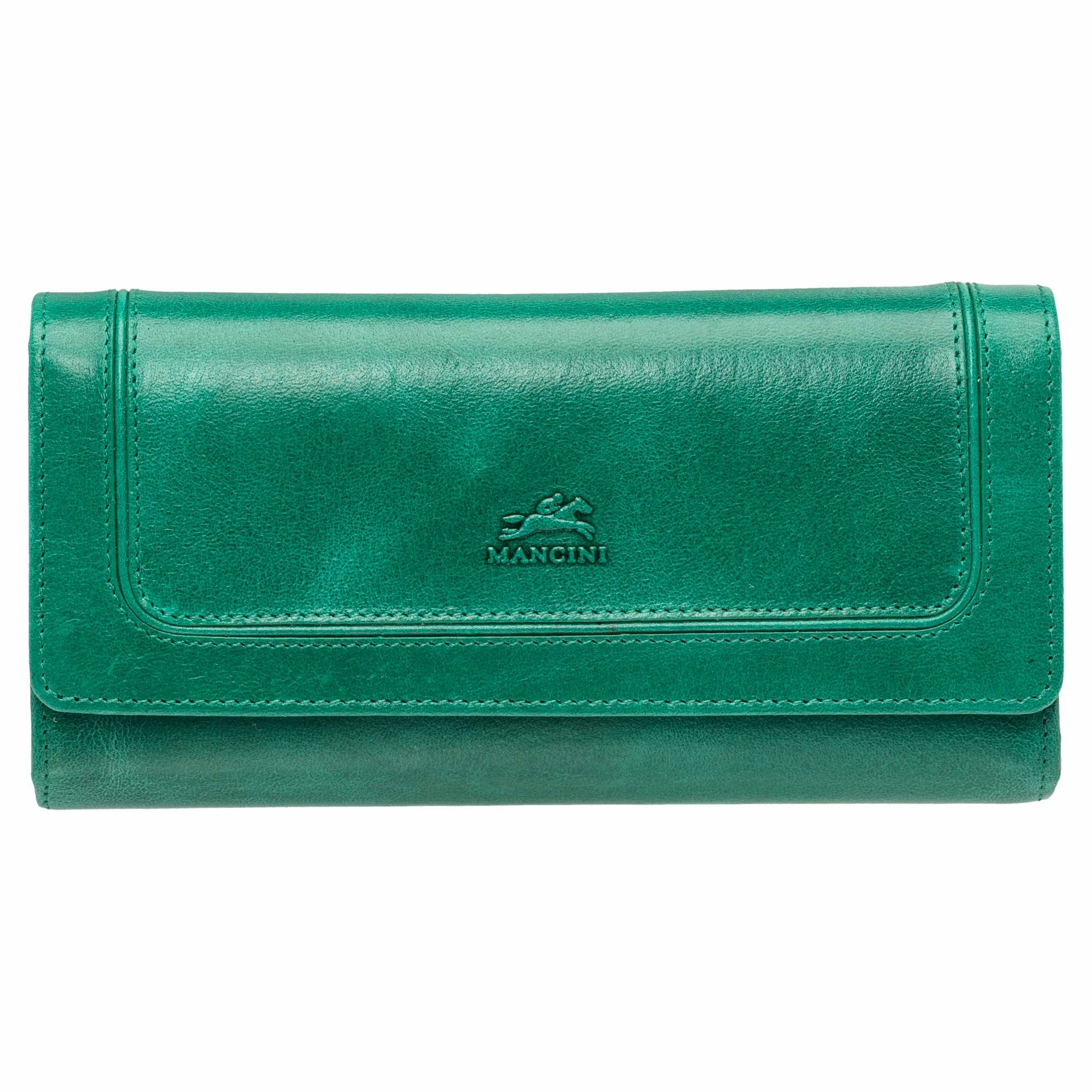 Secure Anti-Theft Wallet Mancini South Beach Rfid Secure Quadruple Fold Wallet