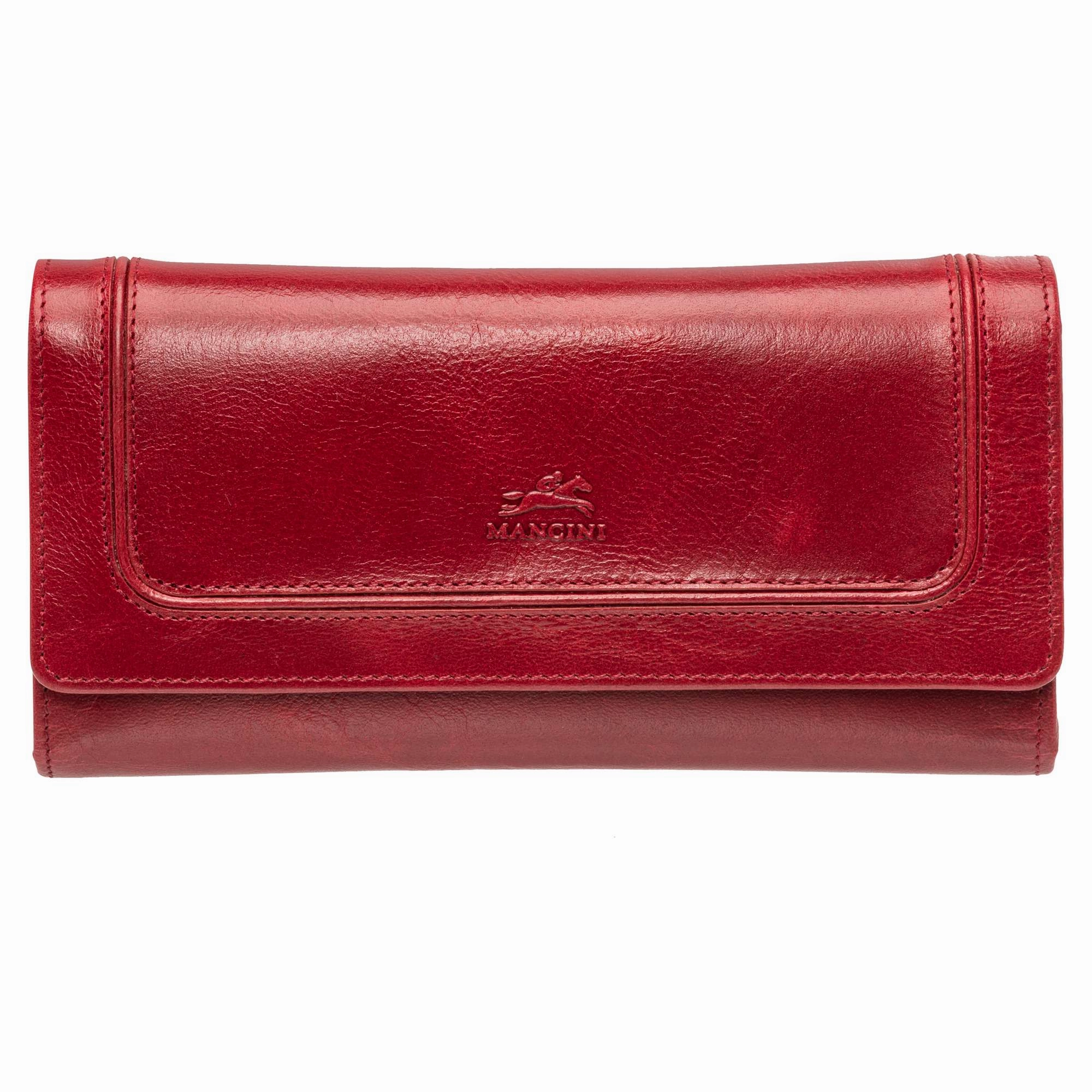 Mancini South Beach Rfid Secure Quadruple Fold Wallet Anti-Theft Handbag Anti-Theft RFID Card Holder