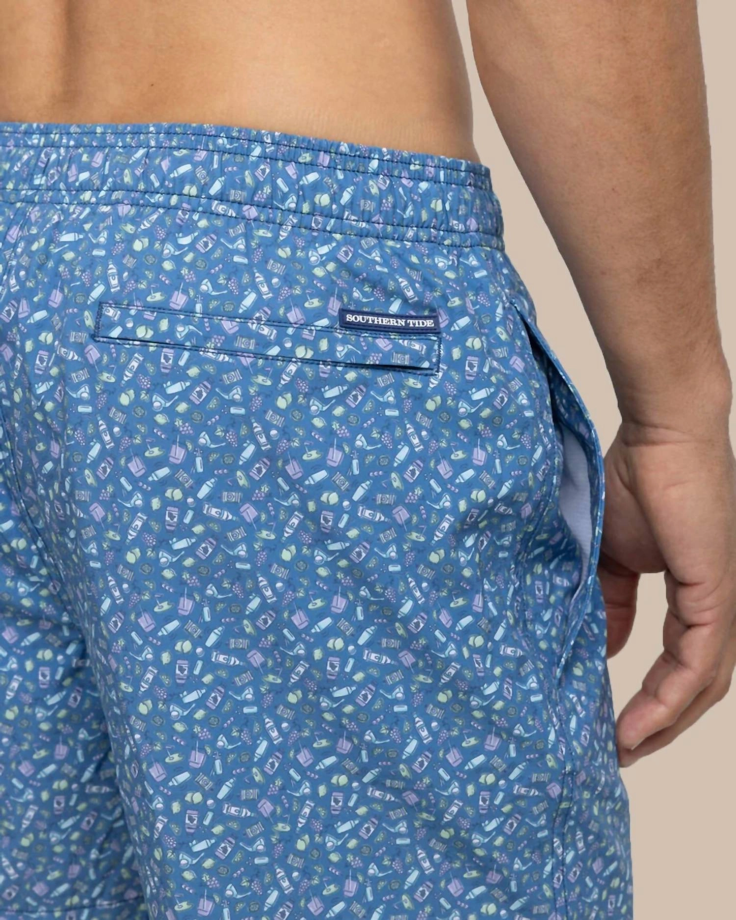 Dazed And Transfused Swim Trunk In Coronet Blue