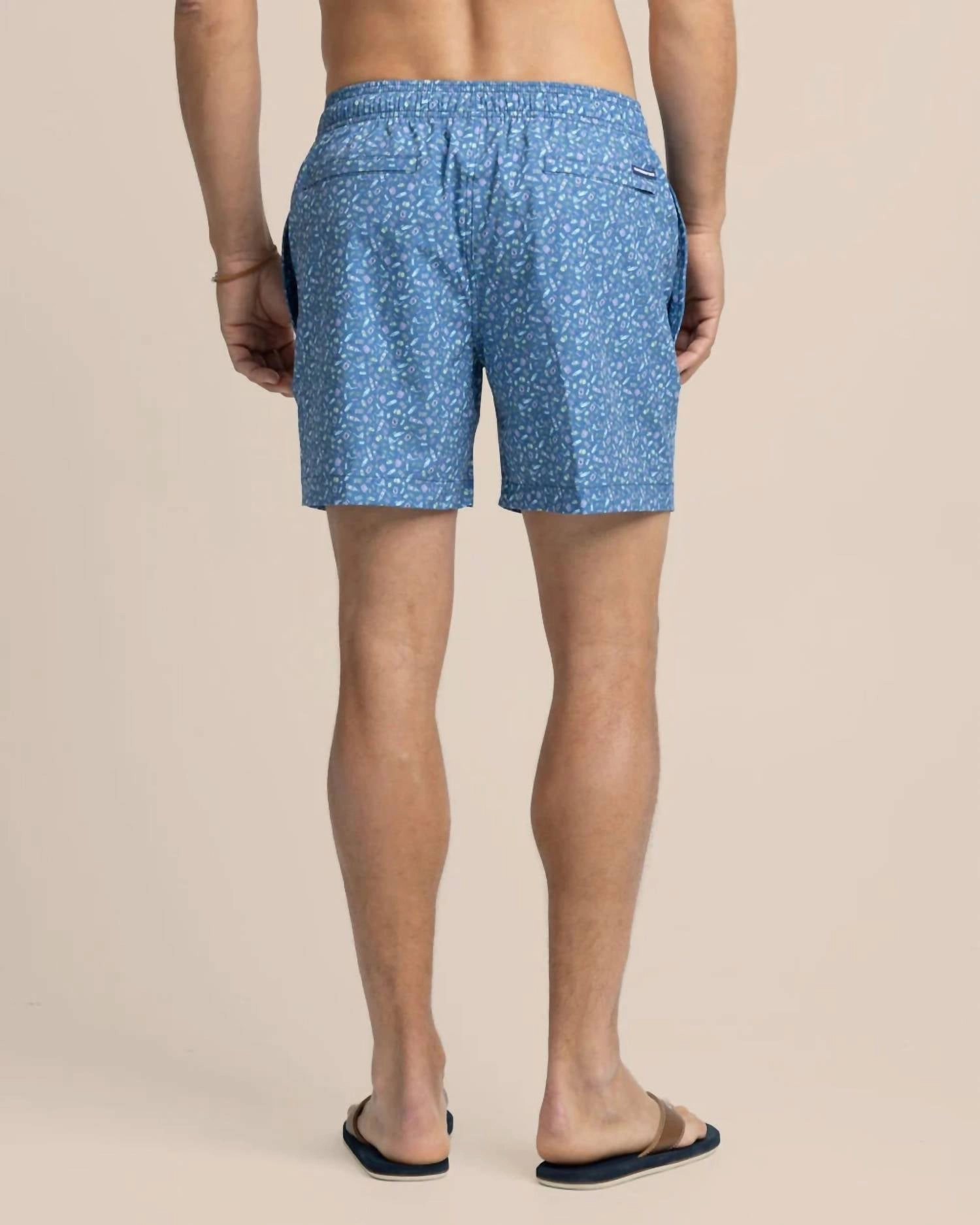 Dazed And Transfused Swim Trunk In Coronet Blue
