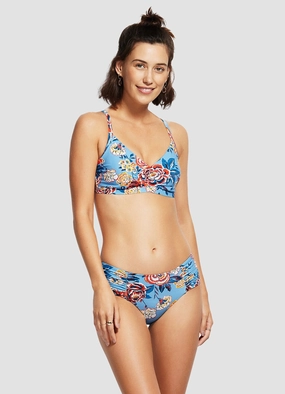 DD Cup Bralette - Chambray push up bikinis women, sporty womens bikini sets