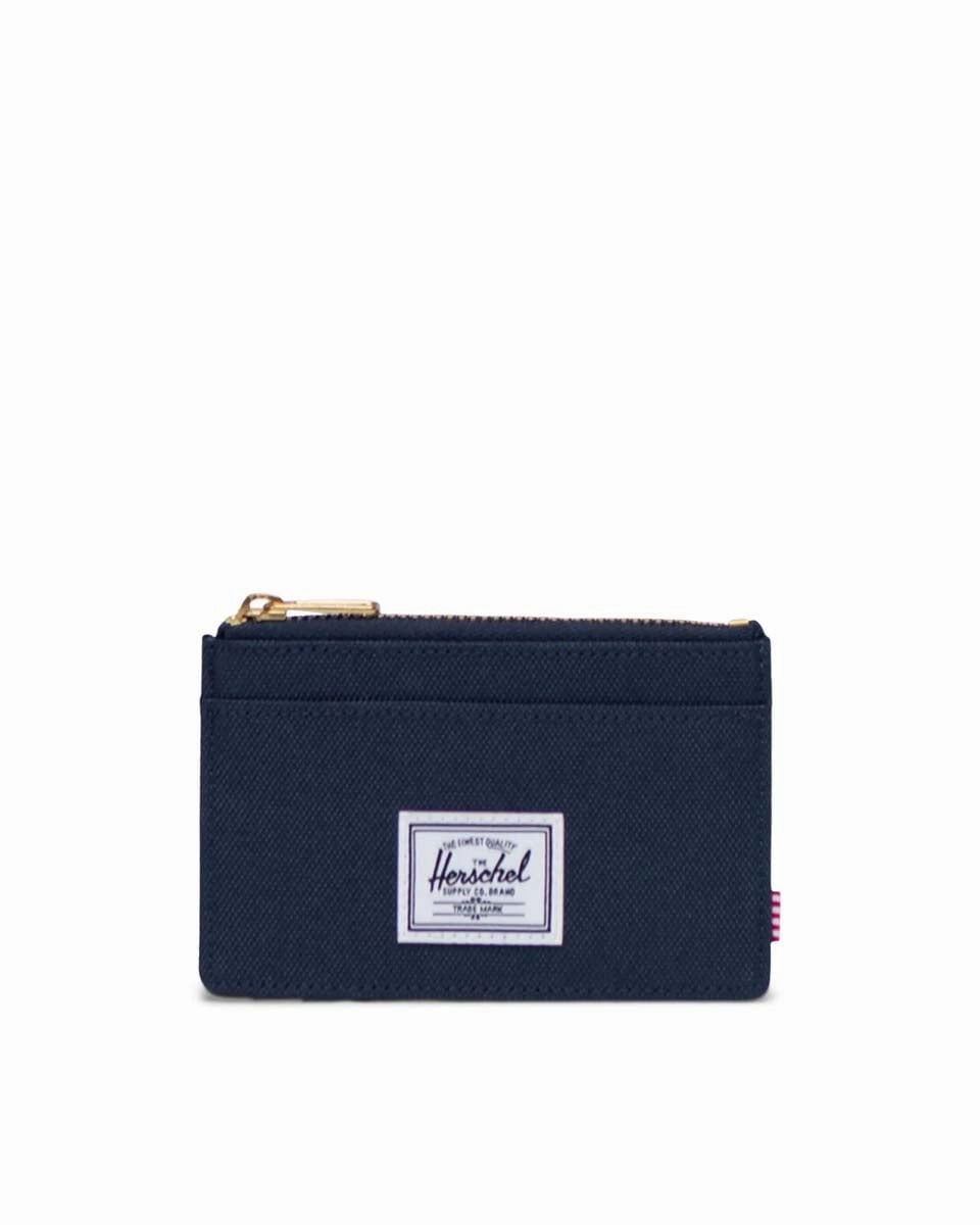Oscar Cardholder - Navy Hidden Pocket Bag Secure Travel Case Pouch