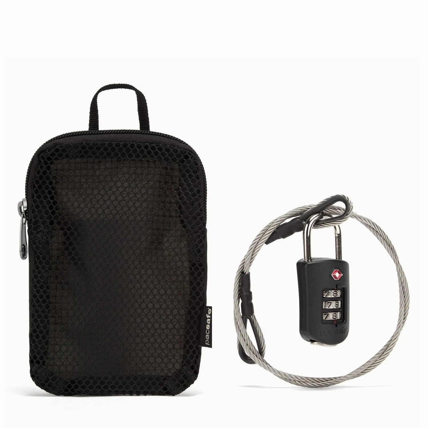 Pacsafe Prosafe 1000 Comination Lock With Steel Cable Trending Savings Now Price Drop Alert