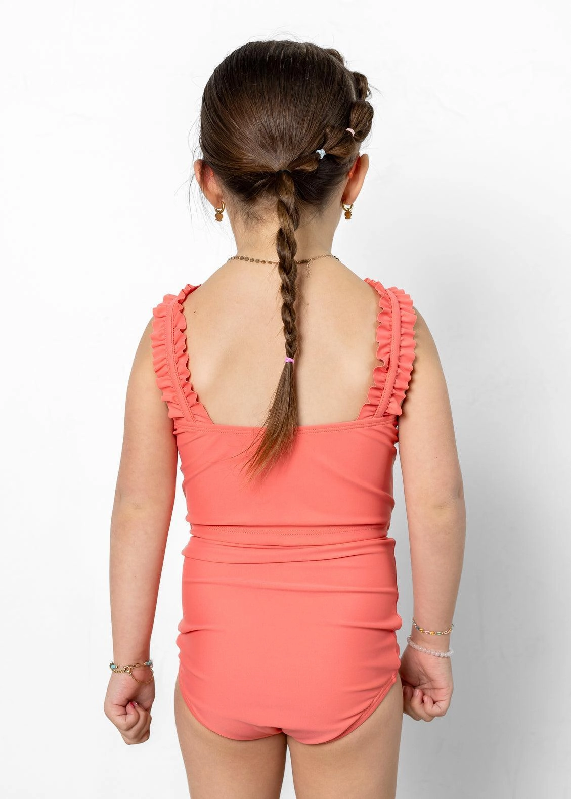 Deep Coral | Mini Ripple Top