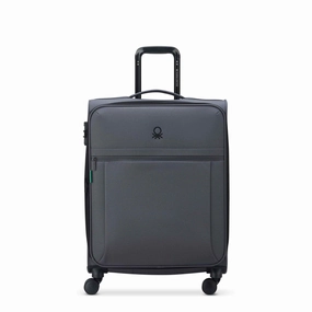 Delsey Be 23" Expandable Spinner Upright Folding Luggage Luggage Cover
